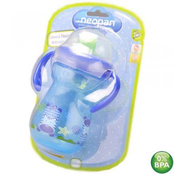 Caneca Neopan Decorada Antivaz Azul 320ml