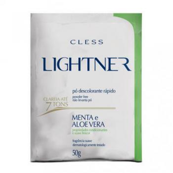 Pó Descolorante Menta E Aloe Vera Lightner Cless 50g