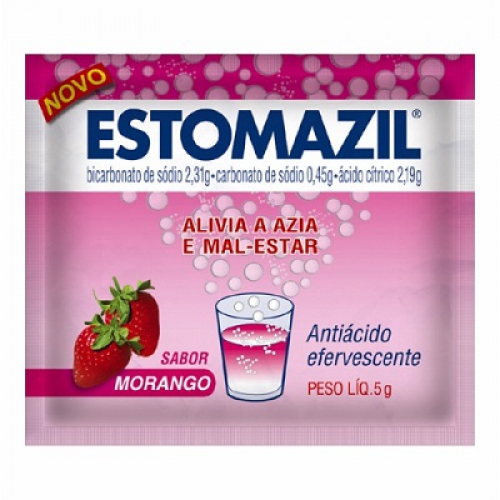 Estomazil Envelope 50x5g Morango