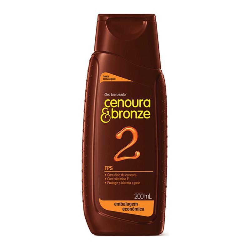 Óleo Bronzeador Cenoura & Bronze FPS 2 110ml