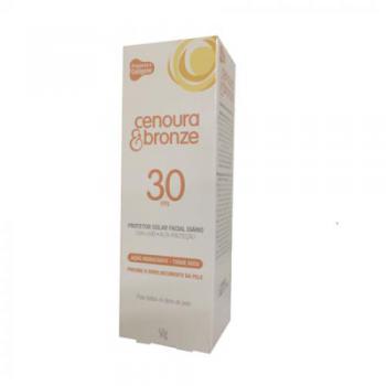 Protetor Solar Facial Cenoura & Bronze FPS 30 Locao 50g