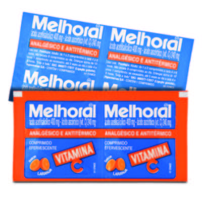 Melhoral C 400mg + 240mg  2 comprimidos