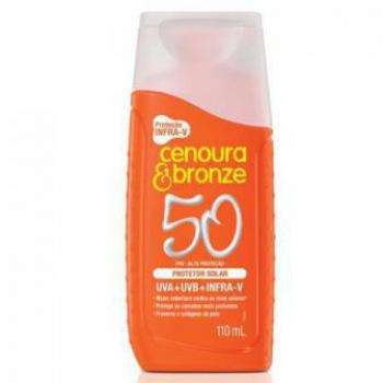 Protetor Solar Cenoura & Bronze FPS 50 Locao 110ml