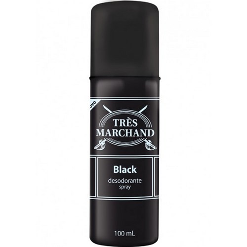 Desodorante Tres Marchand Black 100ml