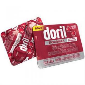 Doril Enxaqueca 250mg + 250mg + 65mg 4 comprimidos