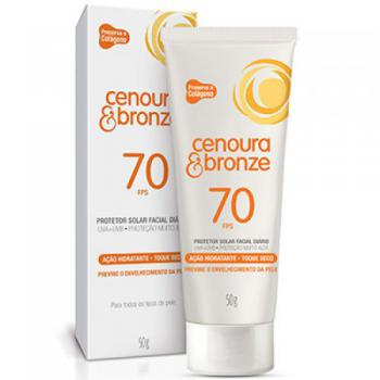 Protetor Solar Cenoura & Bronze Facial FPS70  50g