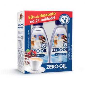 Kit Adocante Liquido Stevia Zero-Cal 100ml 2 Unidades