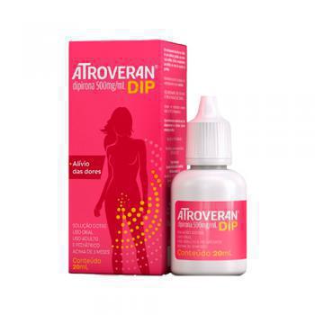 Atroveran Dip 500mg/mL,1 frasco gotejador com 20mL
