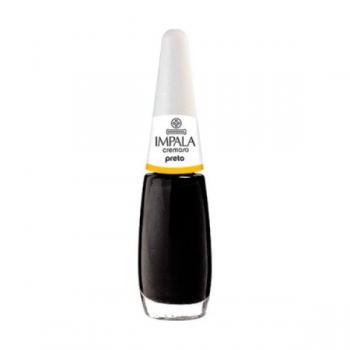 Esmalte Cremoso Preto Impala 7,5ml