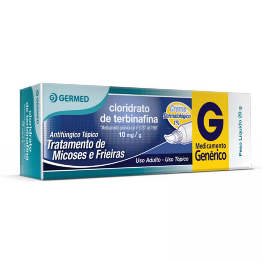Cloridrato de Terbinafina 10mg Creme Dermatológico 20g