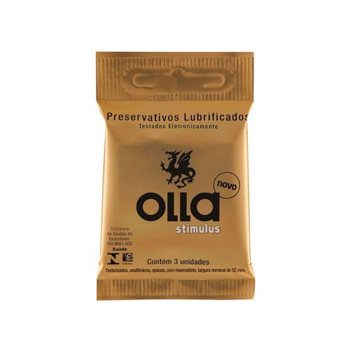 Preservativo Stimulus Olla 3 Unidades