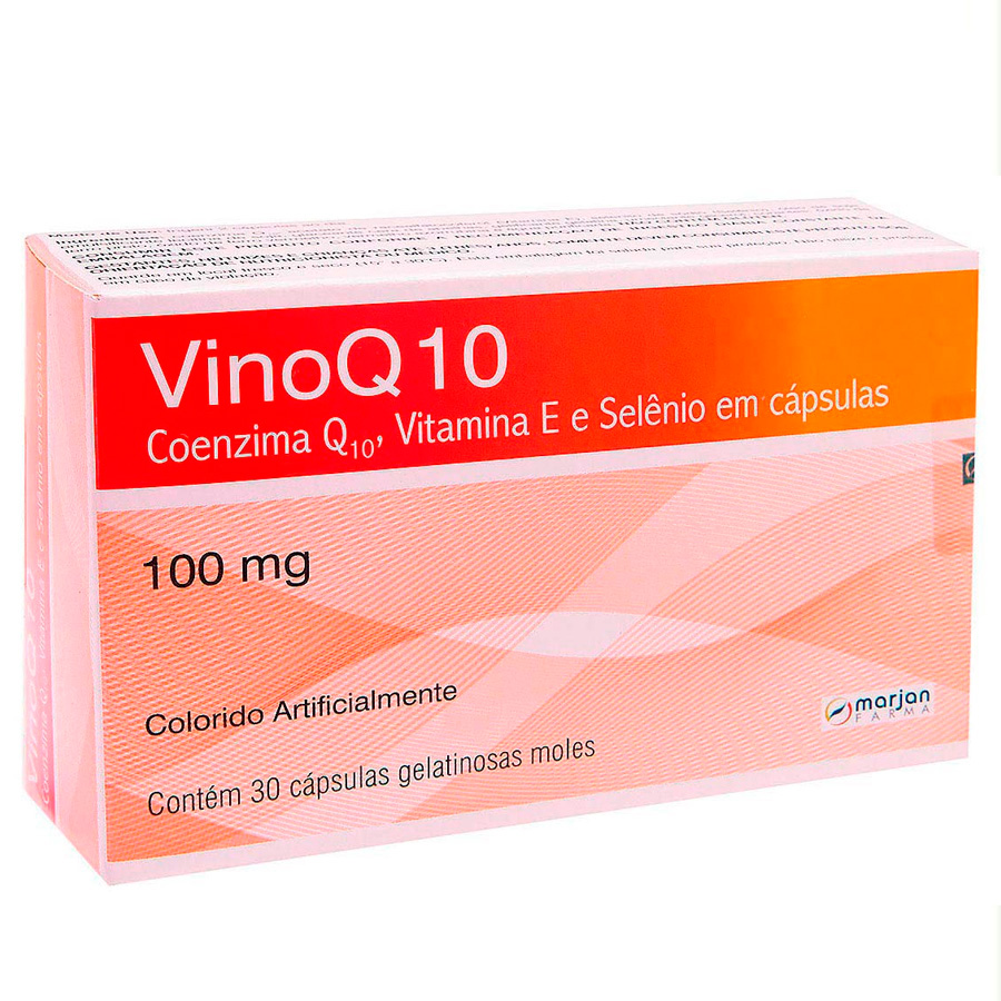 Vinoq 10 100mg  30 Capsulas