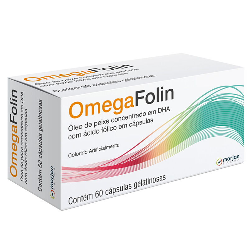 Omegafolin 60 Capsulas