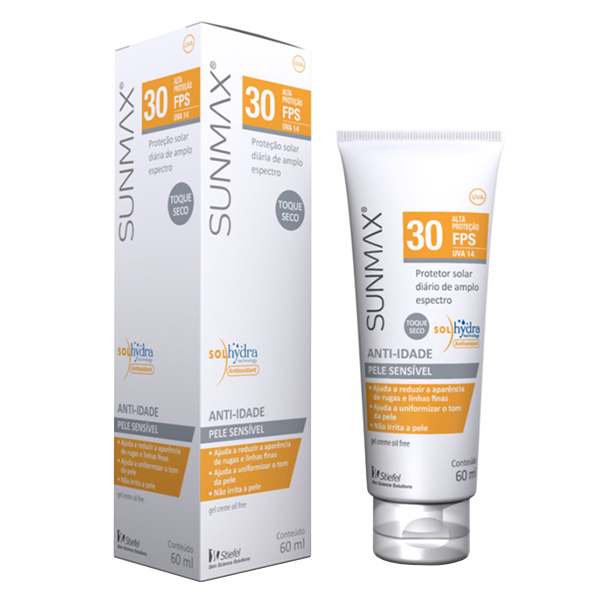 SUNMAX 30 ANTI IDADE PELE SENSIVEL 60ML