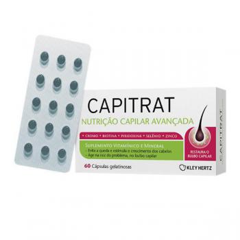 Capitrat Nutricao Capilar e Unhas caixa com 60 capsulas gelatinosas