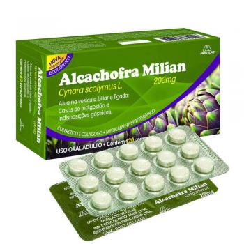 Alcachofra 200mg 120 Comprimidos