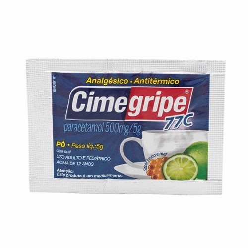 Cimegripe 77C Sabor Mel e Limao 1 Envelope 5g