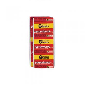 Paracetamol 750mg 10 Comprimidos Cimed