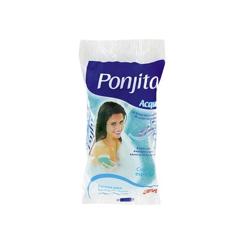Esponja de Banho Ponjita Acqua Com 1 Unidade