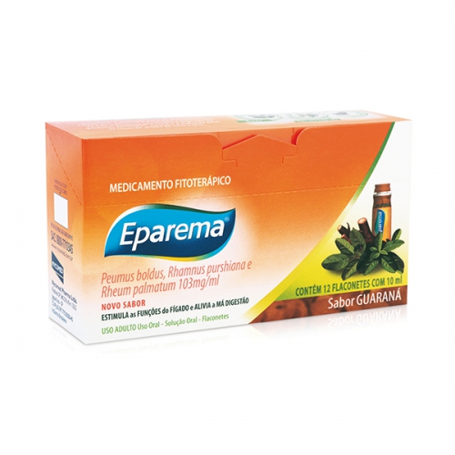Eparema Sabor Guarana com 12 Flaconetes 10ml
