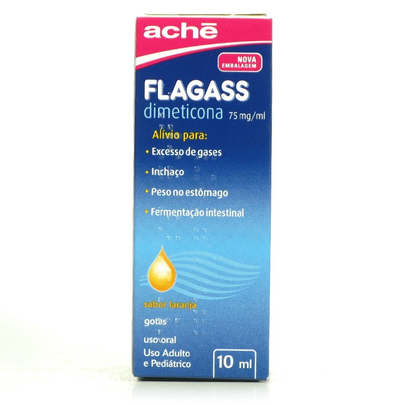 Flagass 75mg Gotas 10ml