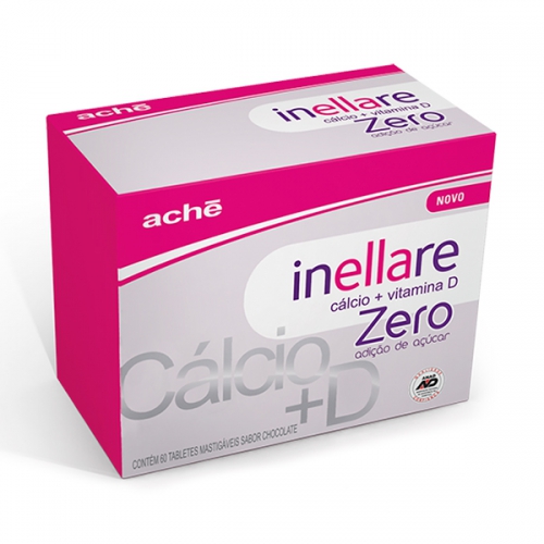 Inellare com 30 tabletes mastigaveis