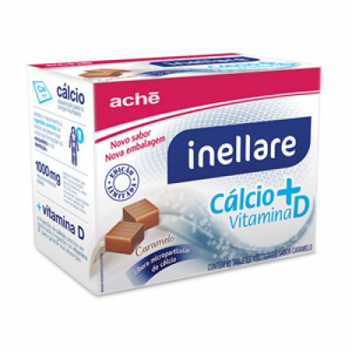 Inellare 60 Tabletes Caramelo