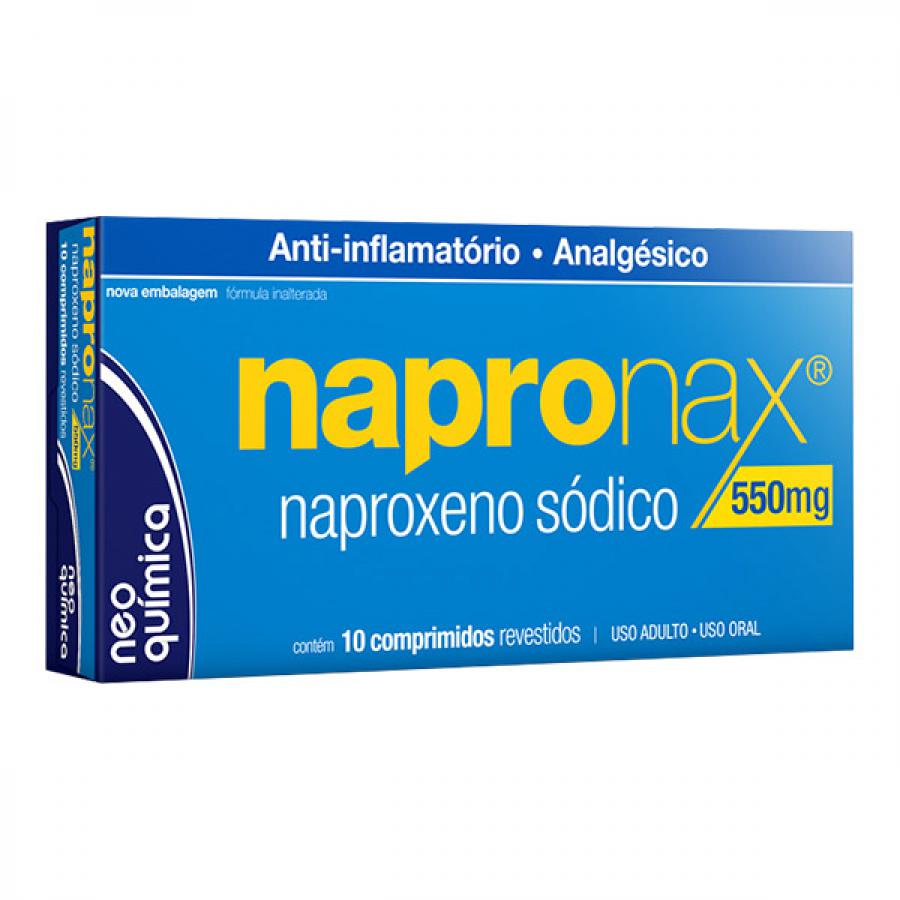 Napronax 550mg 10 comprimidos