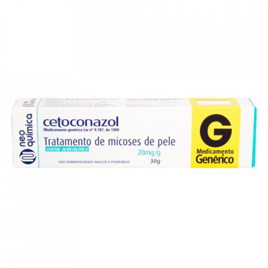 Cetoconazol 20mg creme 30g