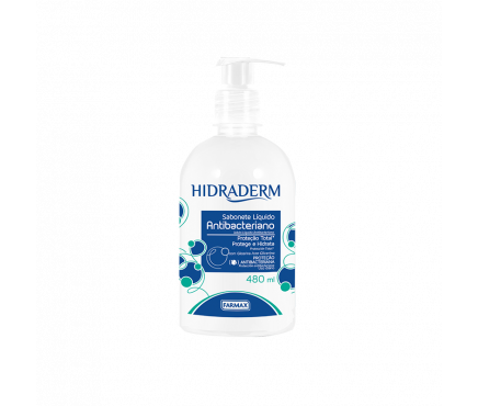 Sabonete Líquido Hidraderm Antibacteriano Farmax 480ml