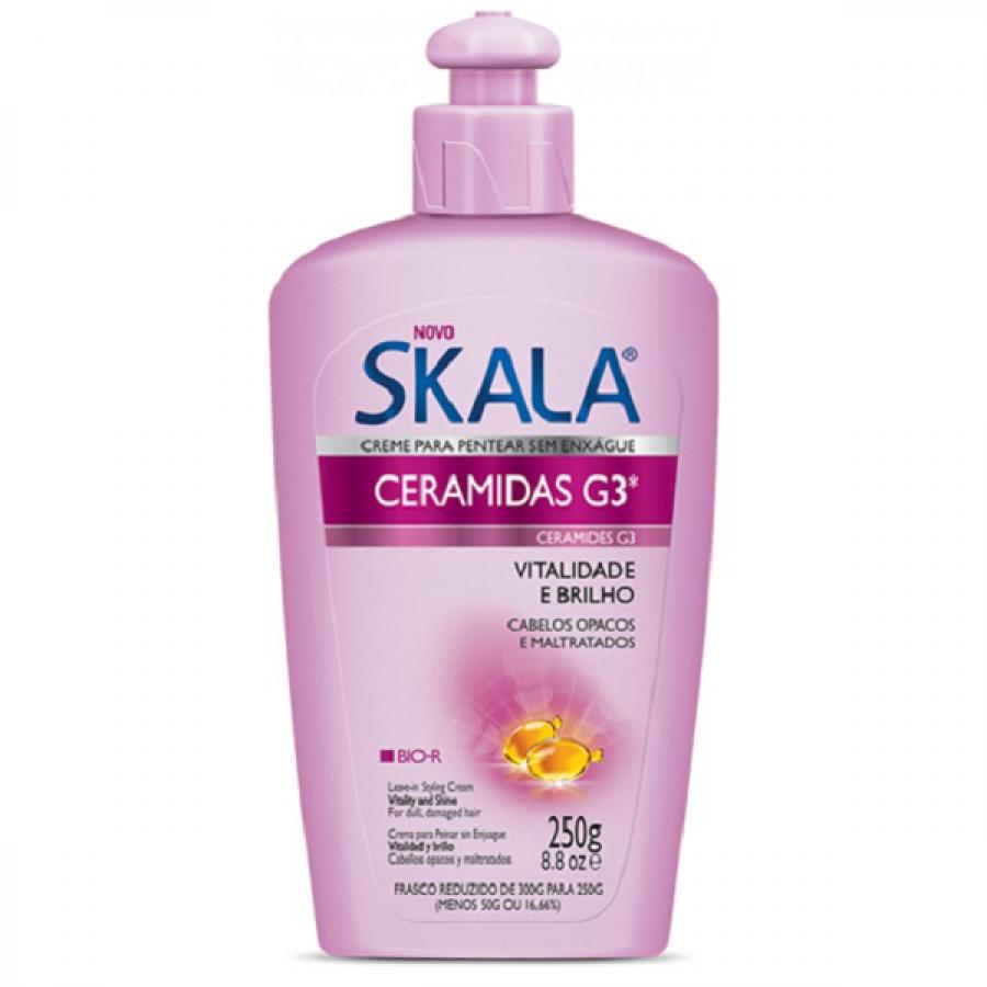 Creme Para Pentear Sem Enxague Skala Ceramidas G3 250g