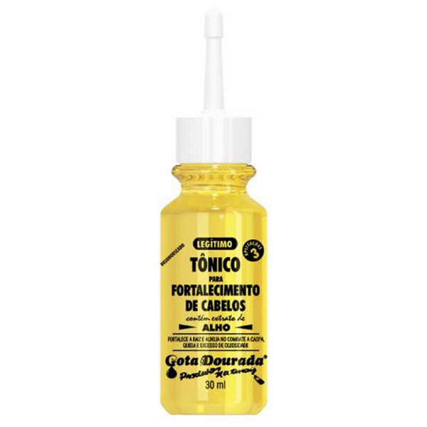 TONICO FORTALECIMENTO 30 ML ALHO GOTA DO