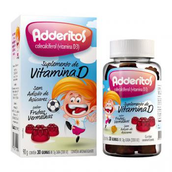 Adderitos Vitamina D Infantil 30 Gomas