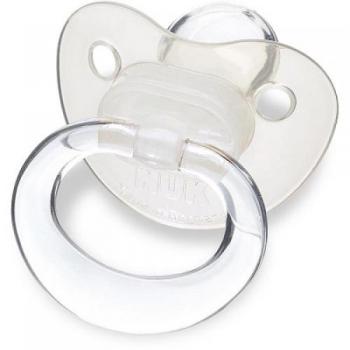 Chupeta Nuk Transparente Silicone 1