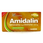 Amidalin com 20 Pastilhas Sabor Laranja