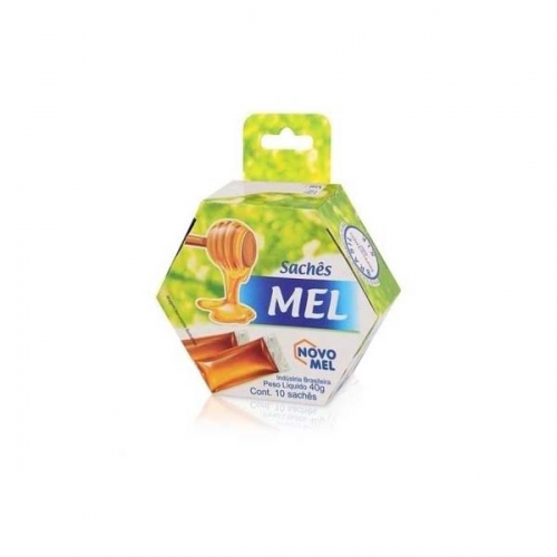 Mel novo mel sachê puro 40g