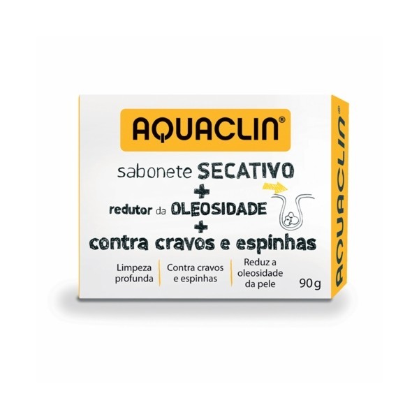 Sabonete Aquaclin redutor de oleosidade 90g