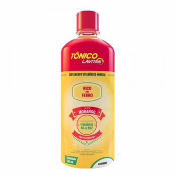 Lavitan Tônico Sabor Morango 400ml
