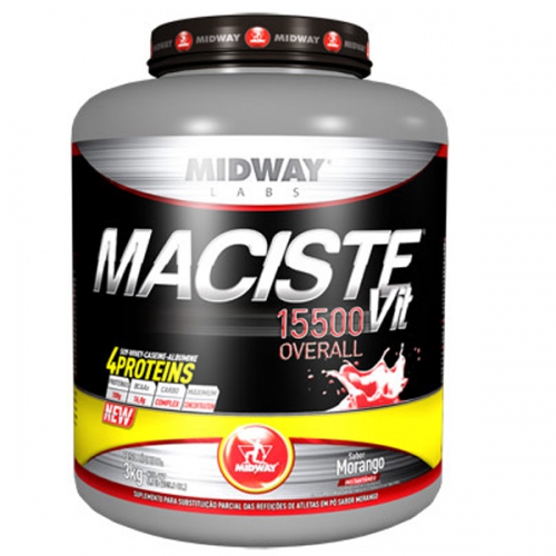 Mass Maciste Overall Morango 3kg