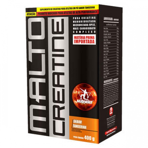 New malto Creatine Tangerina 400g