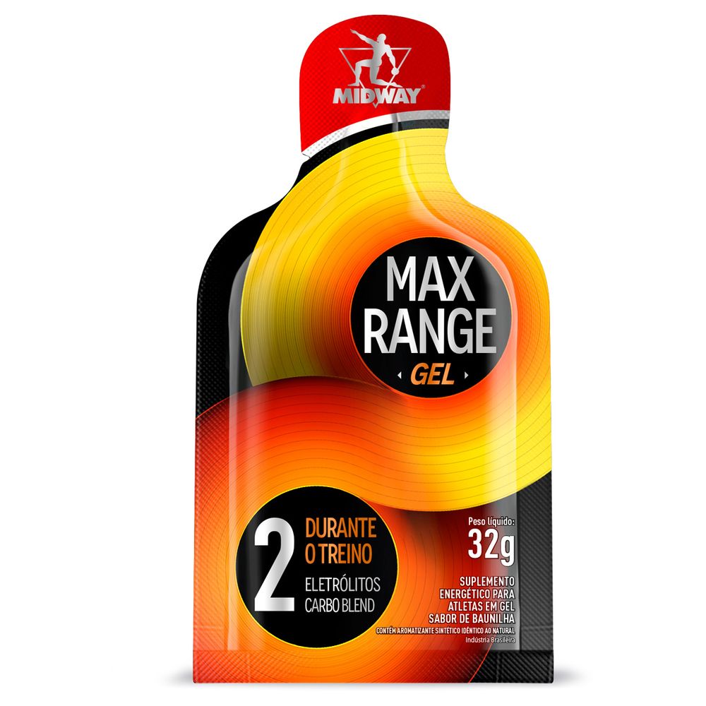 Max Range Gel Baunilha 10 Sach