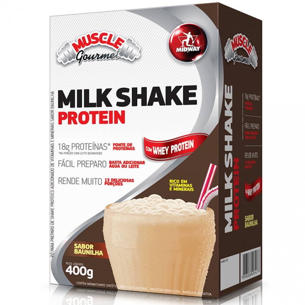 Milkshake Protein Baunilha 400g