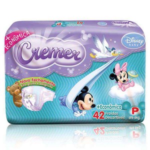 Fralda Cremer Disney Economica Com 42 P