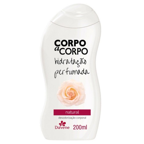Locao Corpo A Corpo Natural 200ml