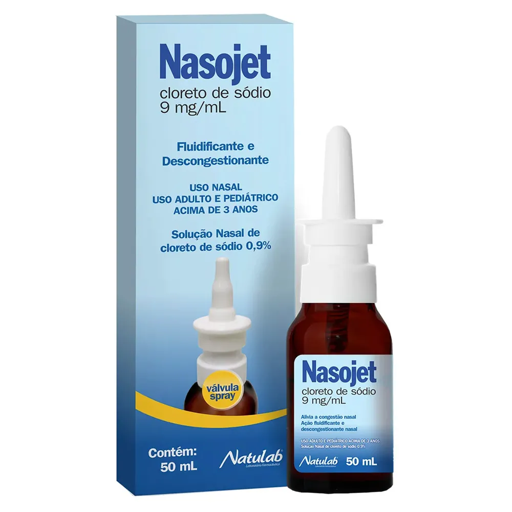 Nasojet Solucao Nasal Spray 9mg 50ml