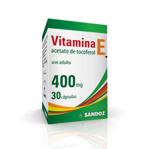 Vitamin E 400mg com 30 Capsulas