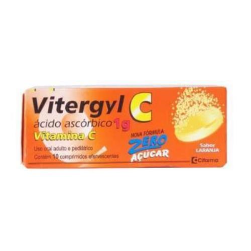 Vitergyl C 1G com 10 Comprimidos Efervescentes