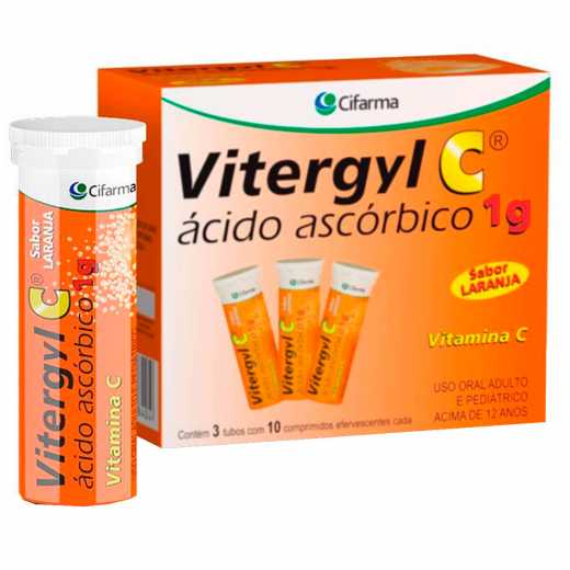 Vitergyl C 1G 30 Comprimidos Efervescentes