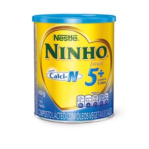 Leite pó ninho 400g 5+ a partir de 5anos