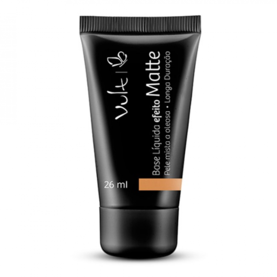BASE LIQUIDA VULT MATTE MARROM COR 01